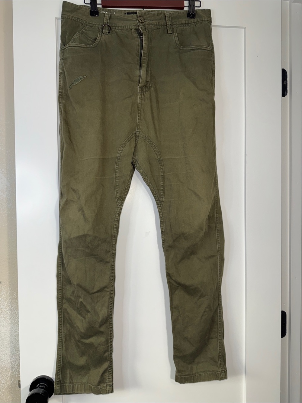 Publish: Today for Tomorrow Olive Green Men's Chino Pants Sz 30 Cotton Blend
